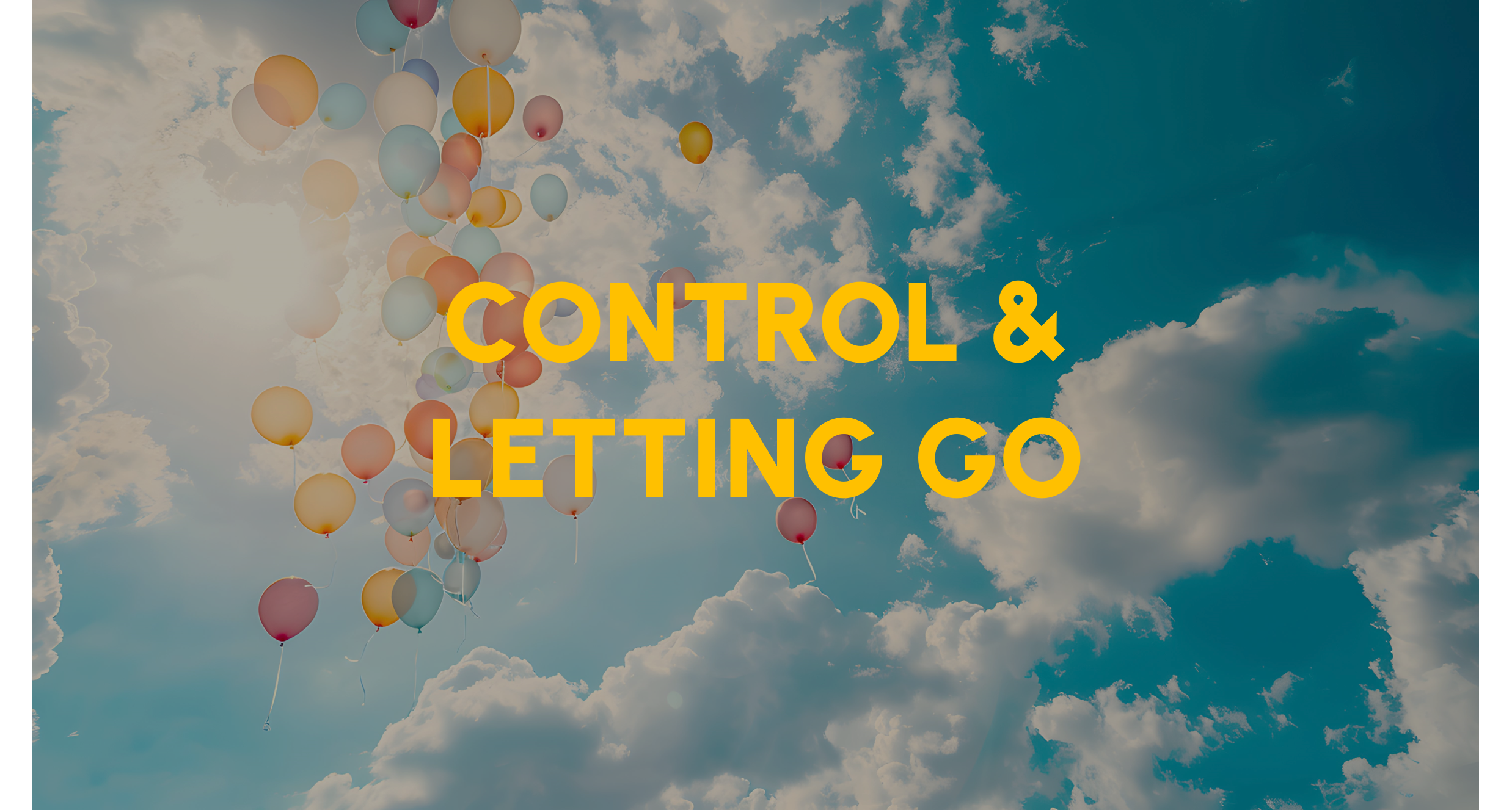 letting go